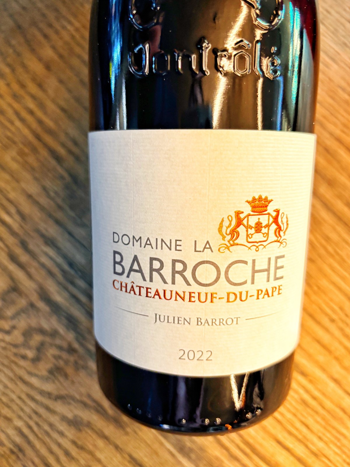Chateauneuf du Pape Signature Julien Barrot Rouge 0.75l. 2022 AOC vol. 15.0